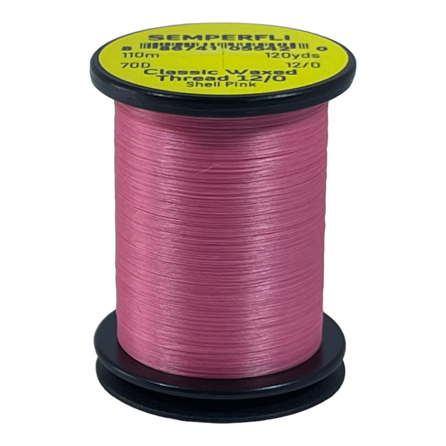 Semperfli Classic Waxed Thread 12/0 110m (120 Yards) Shell Pink